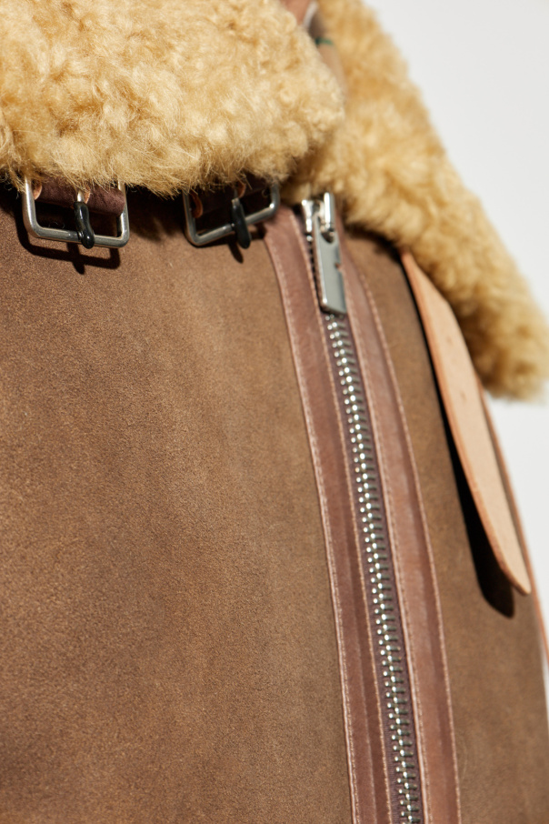 SchaferandweinerShops Portugal - Brown Shearling coat with